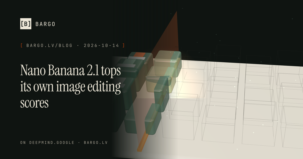 Google's Nano Banana 2.1 leads its image editing benchmarks, with multi-character consistency at 1106 Elo, but factuality stays weak.